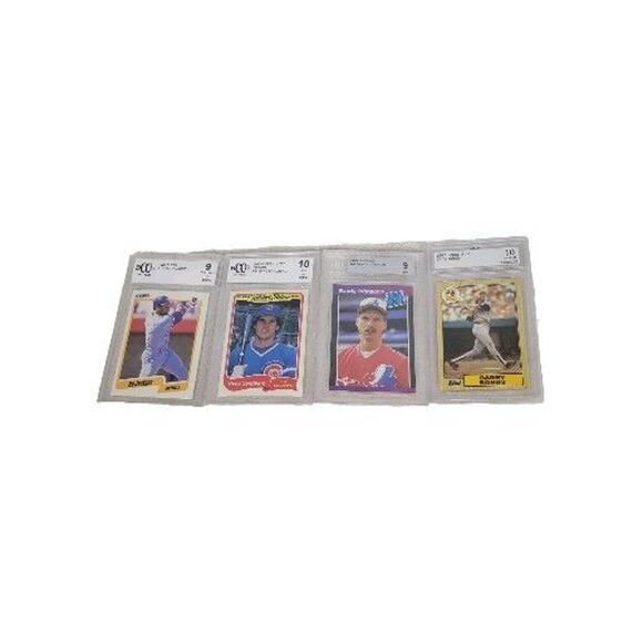 Baseball Cards Lot BCCG EGS Beckett Mint 1989 1990 1987 1985 Gem Jackson Bonds - Picture 1 of 13